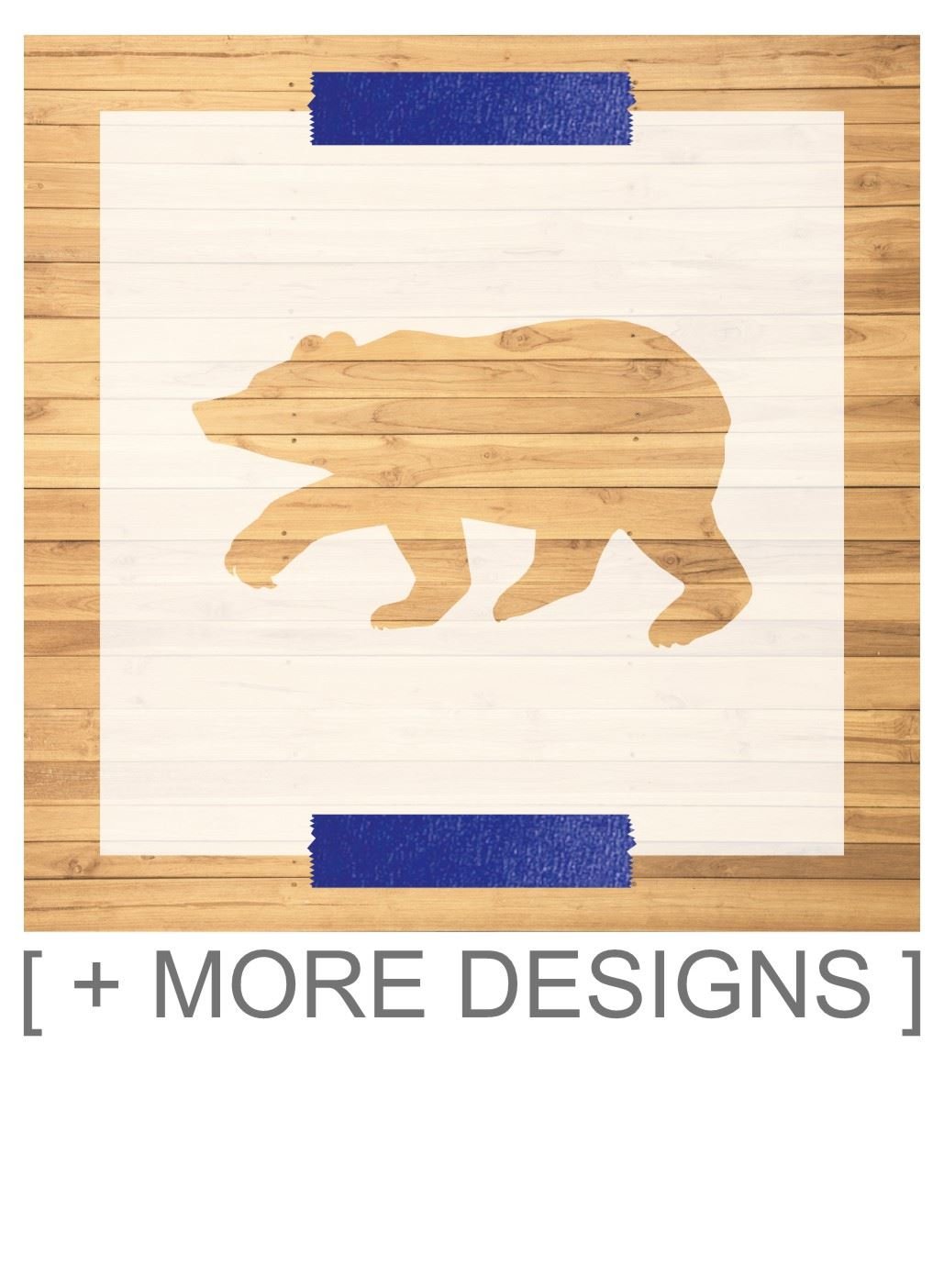 Black Bear Stencil