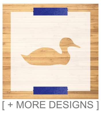Duck Stencil
