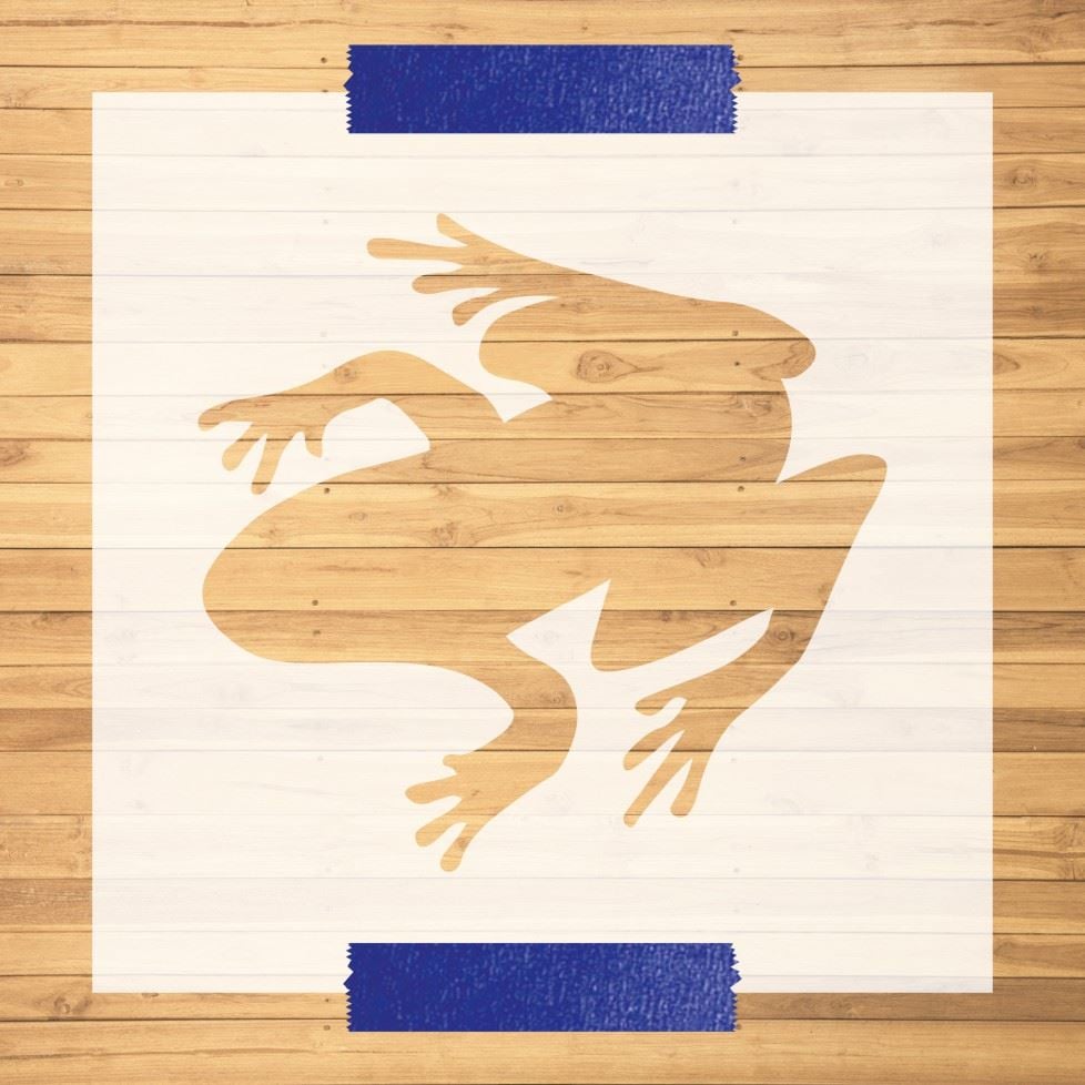 Frog Stencil