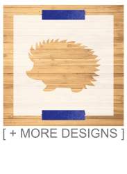 Hedgehog Stencil