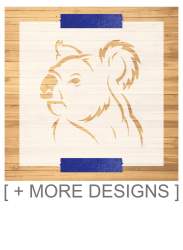 Koala Stencil