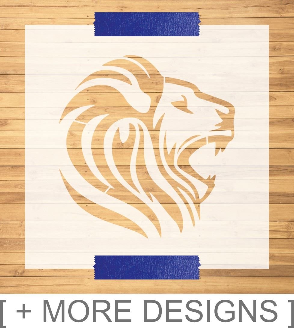 Lion Stencil