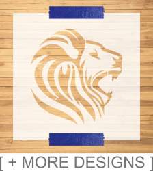 Lion Stencil