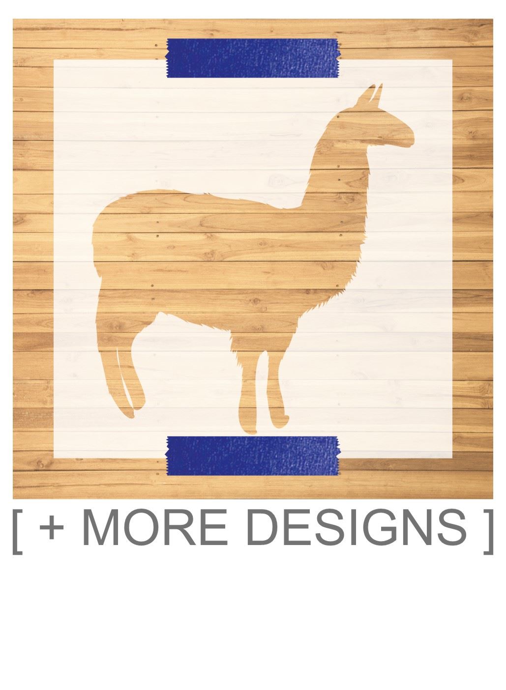 Llama Stencil