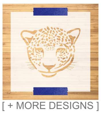 Leopard Stencil