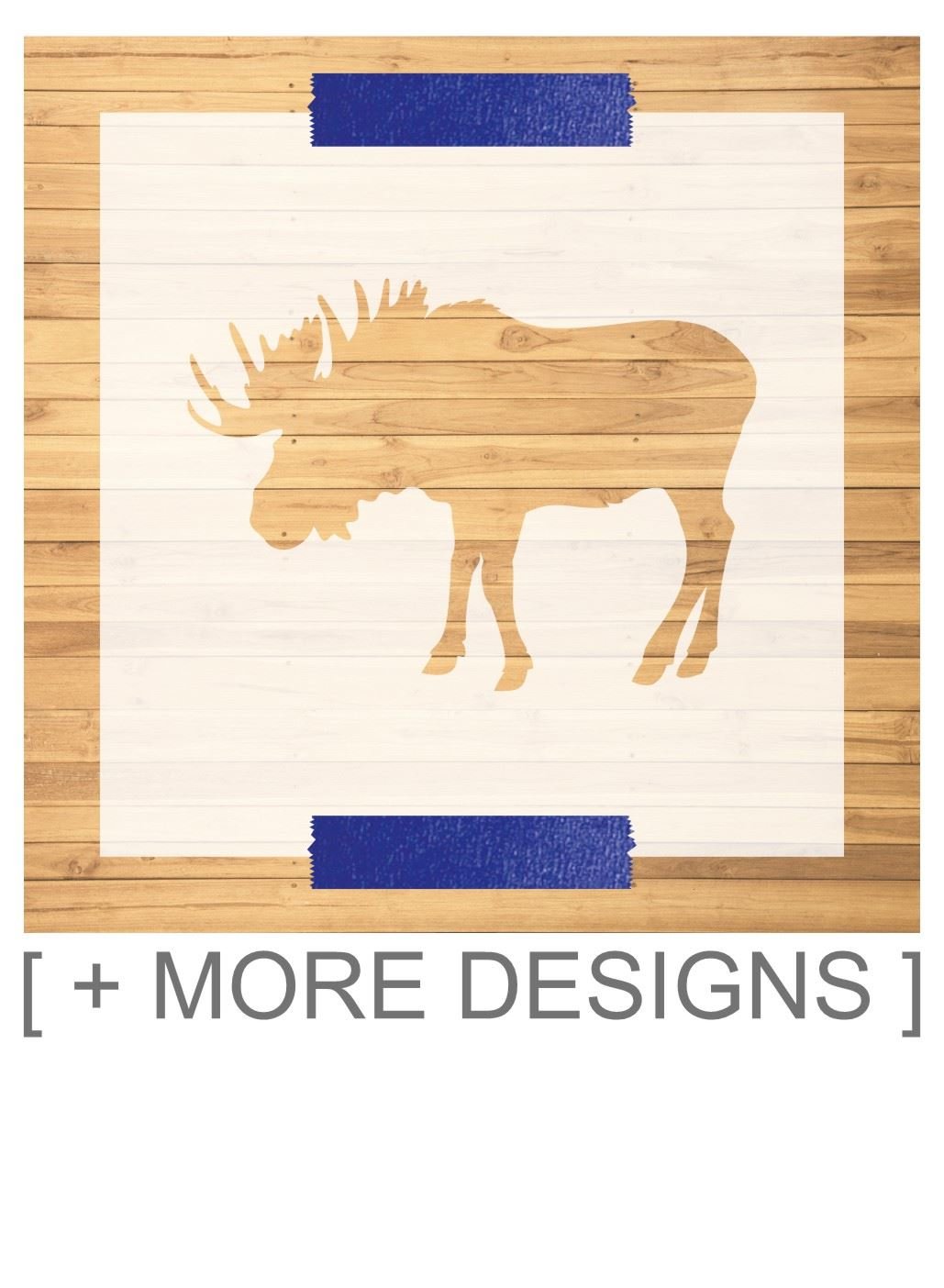 Moose Stencil