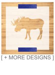 Moose Stencil