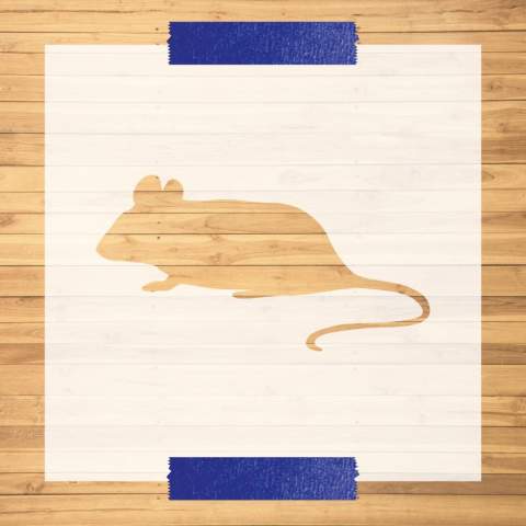 Mouse Stencil