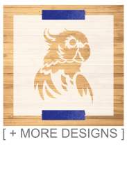 Parrot Stencil