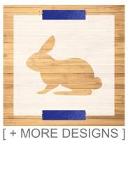 Rabbit Stencil