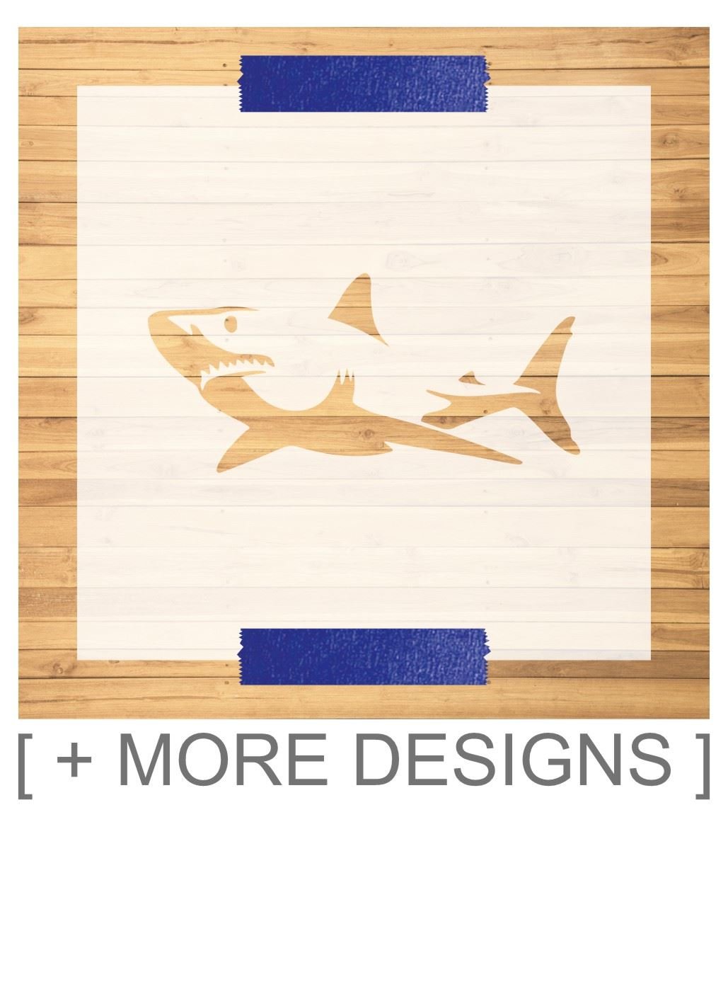 Shark Stencil