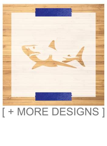 Shark Stencil