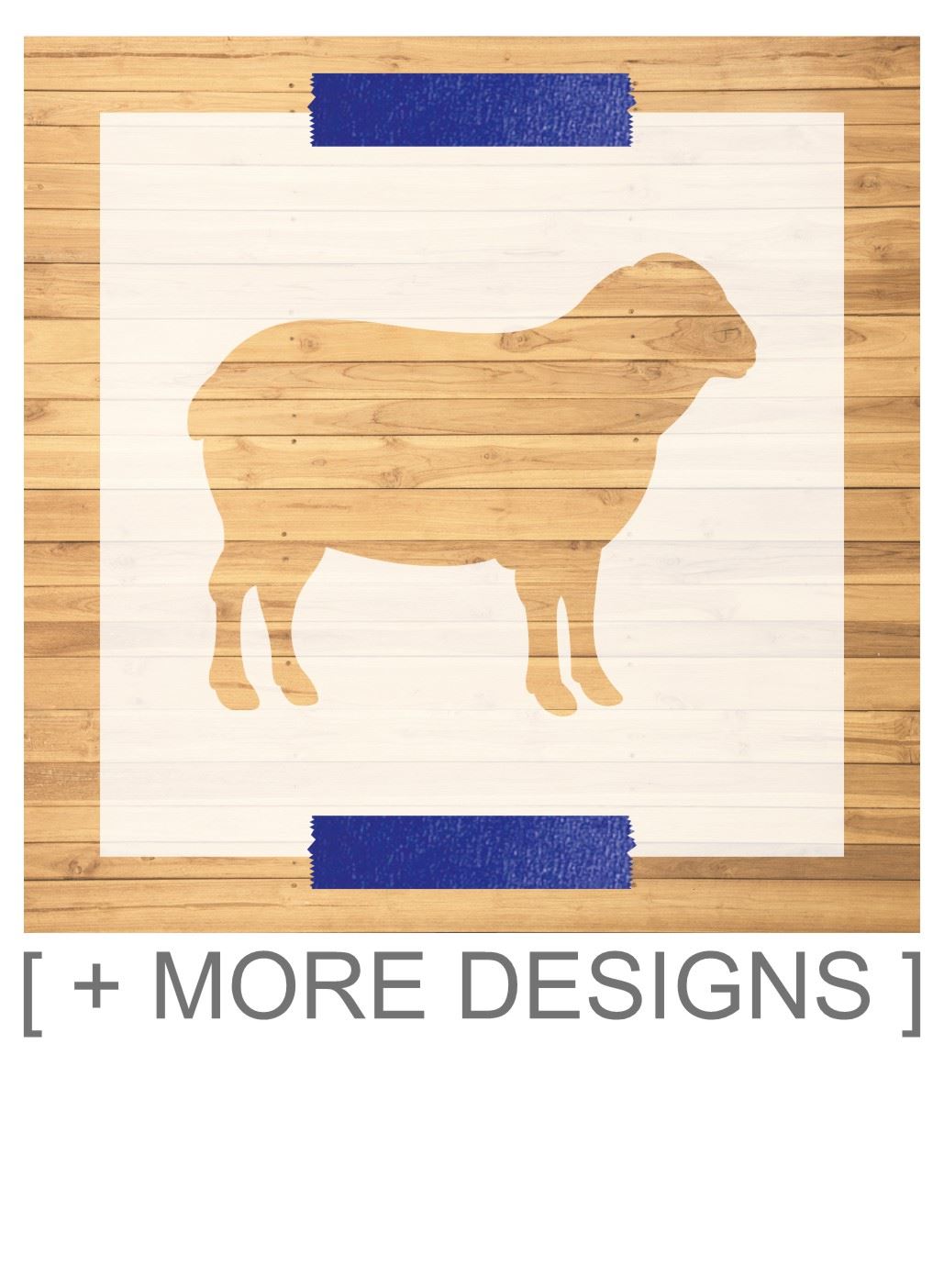 Sheep Stencil