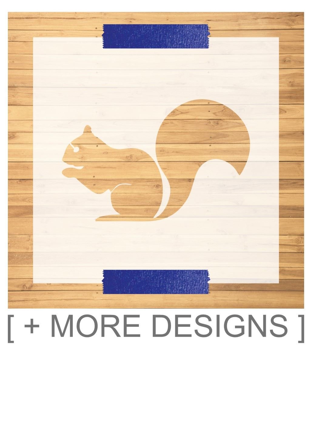 Squirrel Stencil