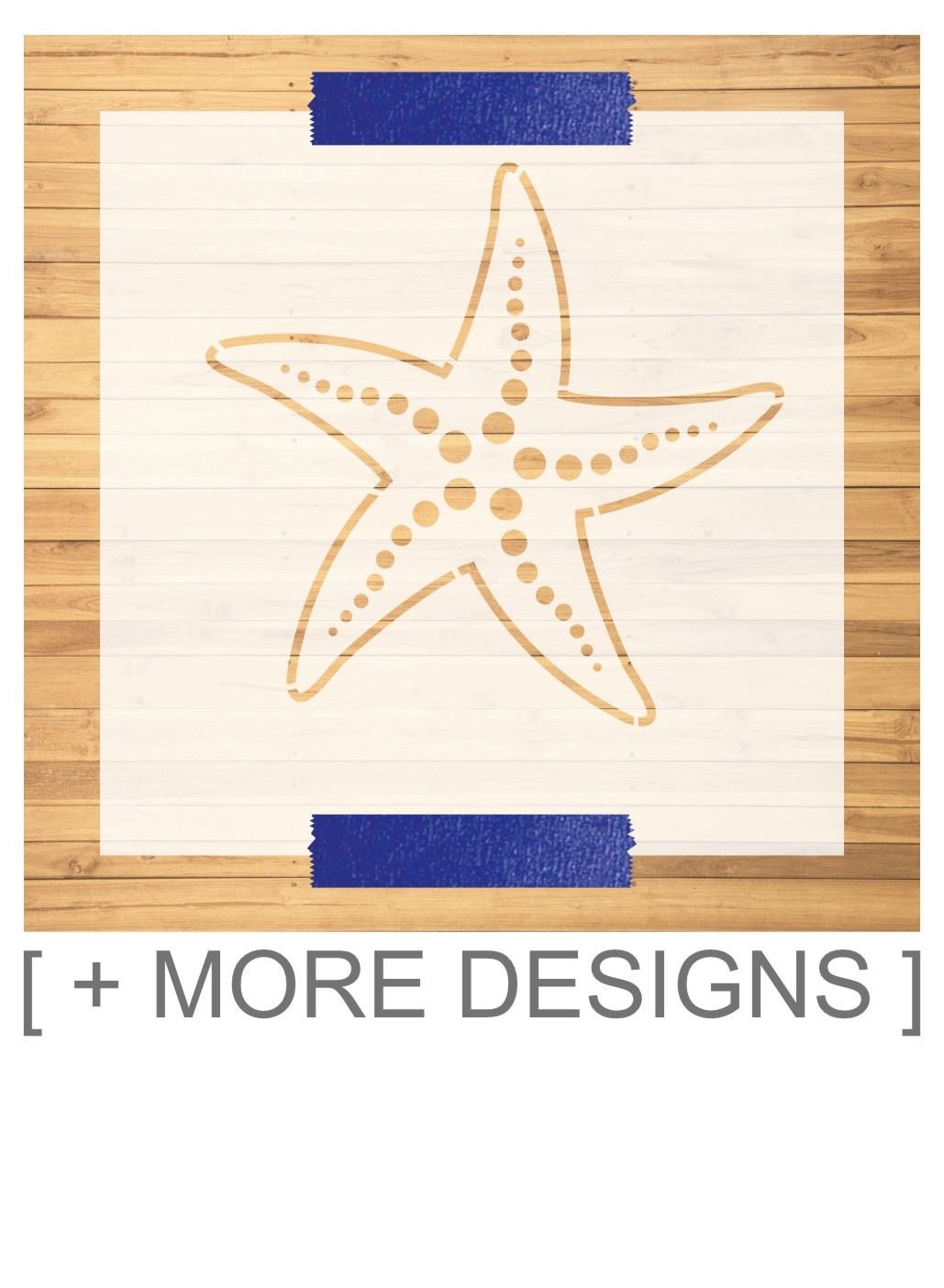 Starfish Stencil