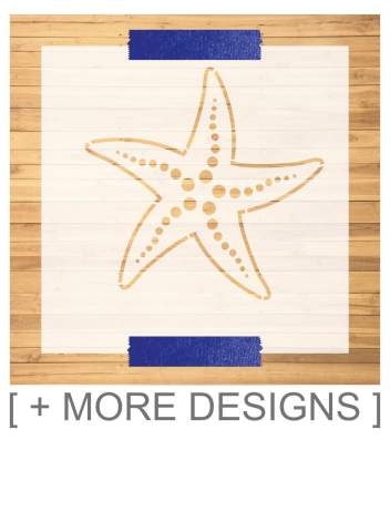 Starfish Stencil