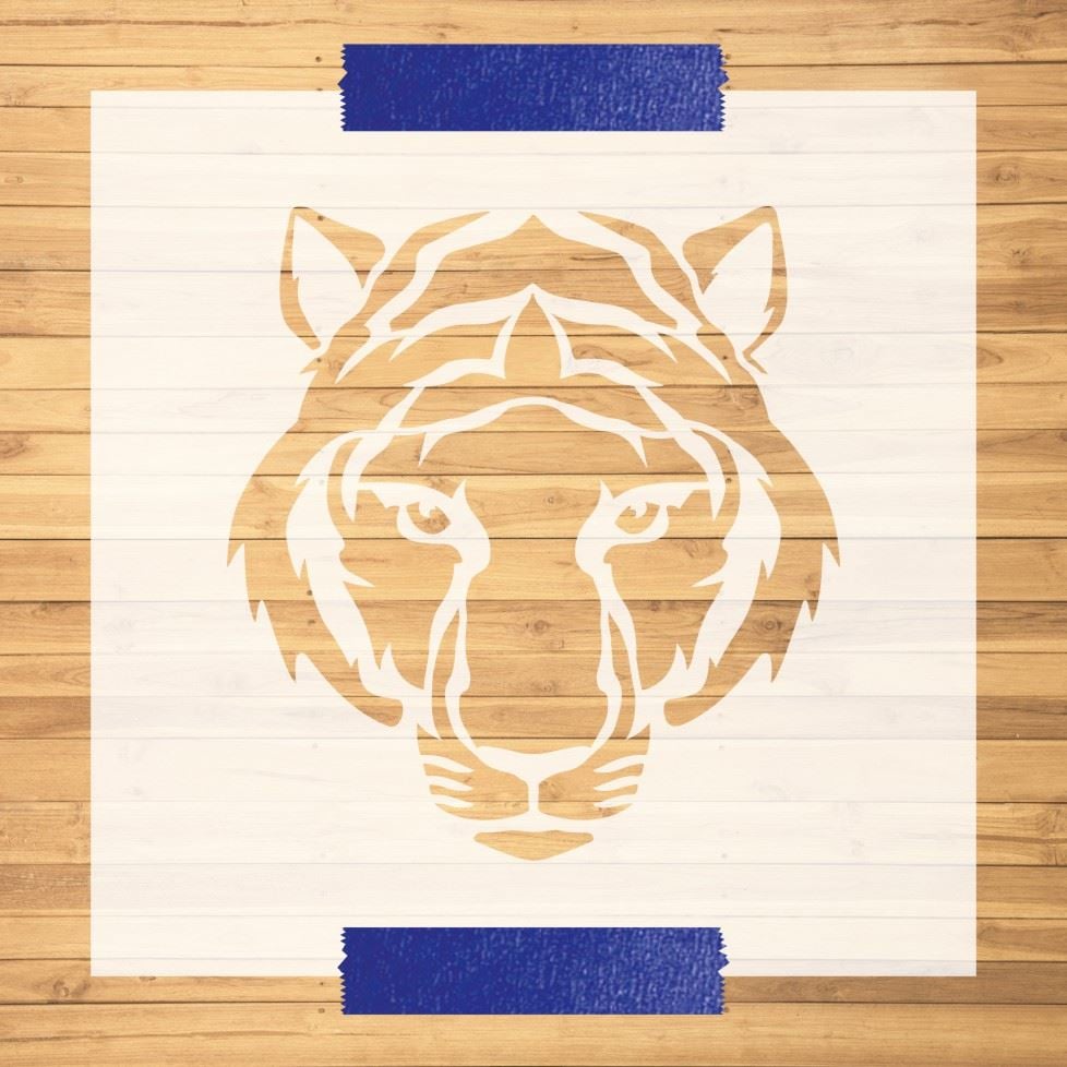 Tiger Stencil