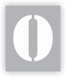Letter O Stencil
