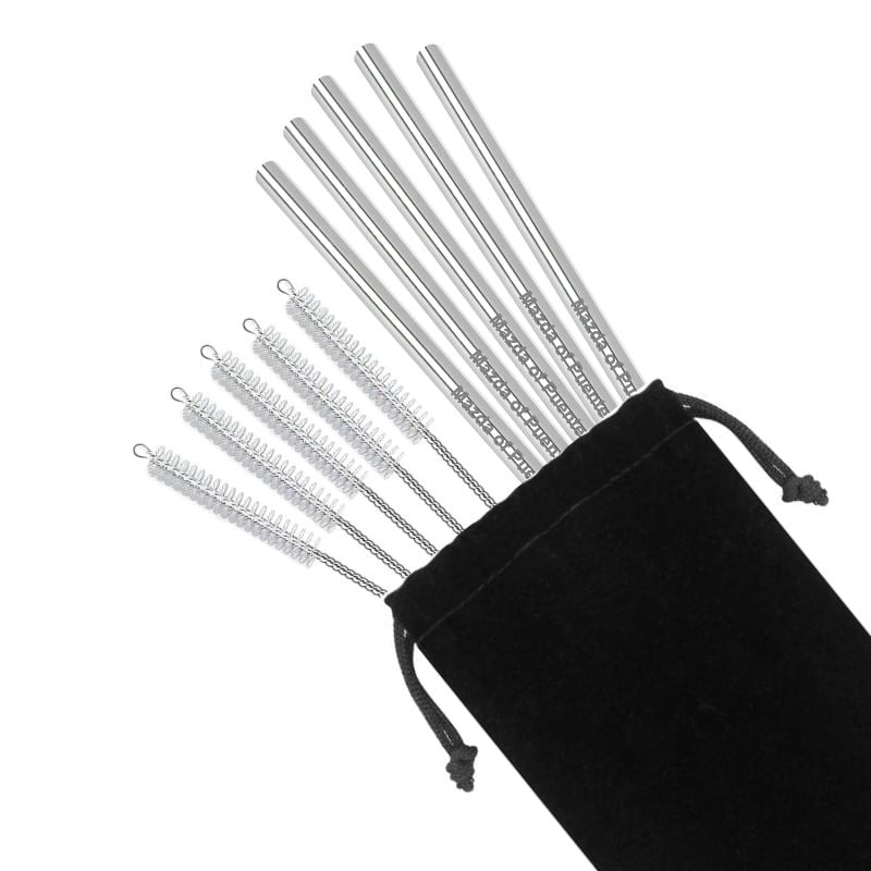 What are the best reusable stainless steel straws?