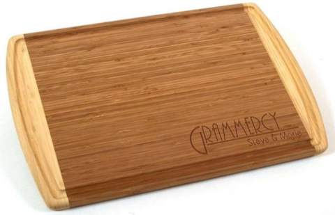 Gatsby Design Kona Groove Totally Bamboo Cutting Board
