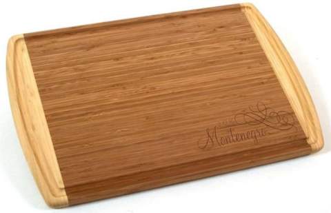 Virtuoso Design Kona Groove Totally Bamboo Cutting Board