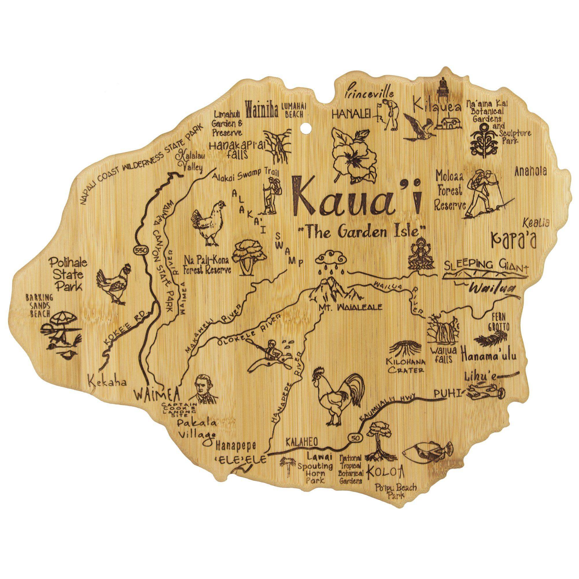 Kauai Destinations Cutting Board