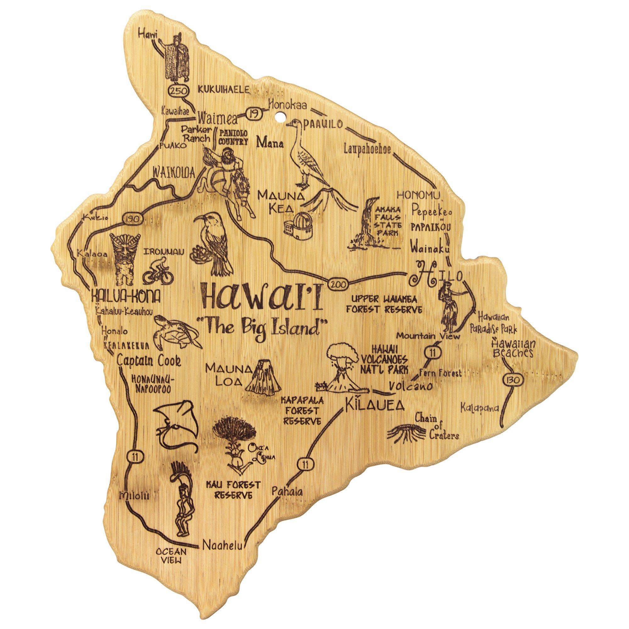 Hawaii Destinations Cutting Board