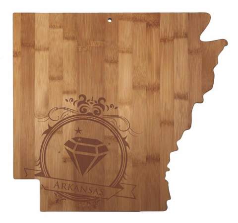 Personalized Arkansas Cutting Board