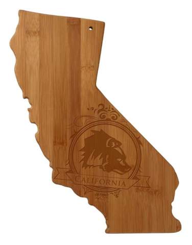 Personalized California Cutting Board