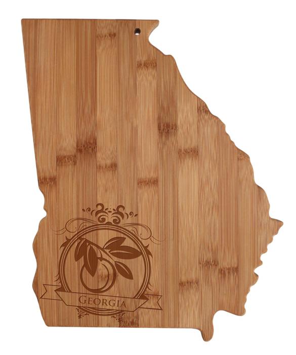 Personalized Georgia Cutting Board