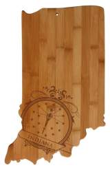 Personalized Indiana Cutting Board