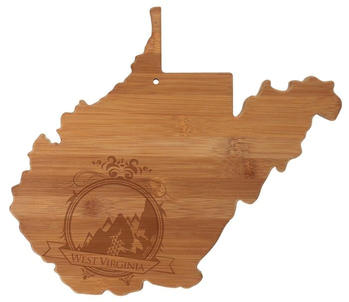 Personalized West Virginia Cutting Board