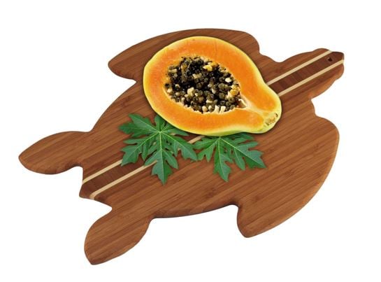 Totally Bamboo Sea Turtle 14"x10" Cutting Board