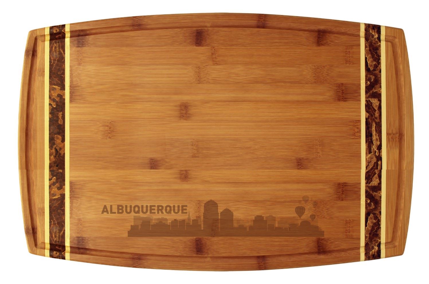 Albuquerque, New Mexico City Skyline Cutting Board