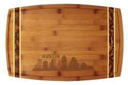 Austin, Texas City Skyline Cutting Board