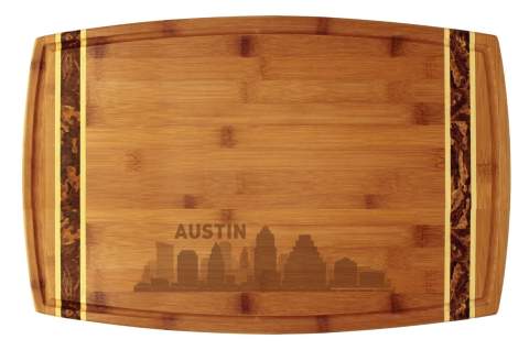 Austin, Texas City Skyline Cutting Board