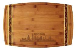 Boston, Massachusetts City Skyline Cutting Board