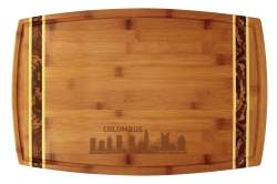 Columbus, Ohio City Skyline Cutting Board