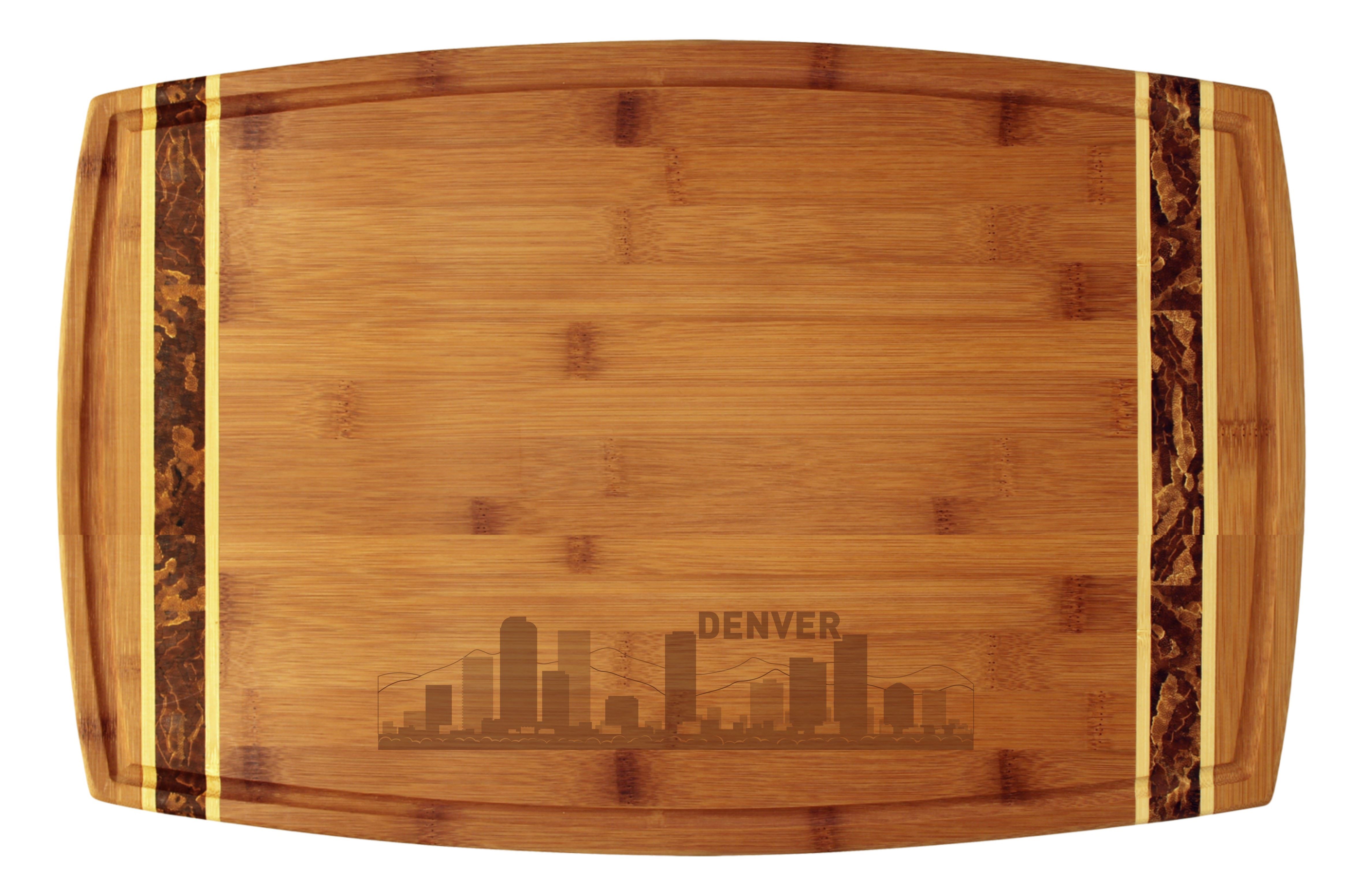 Denver, Colorado City Skyline Cutting Board