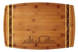 Denver, Colorado City Skyline Cutting Board
