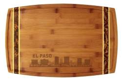 El Paso, Texas City Skyline Cutting Board