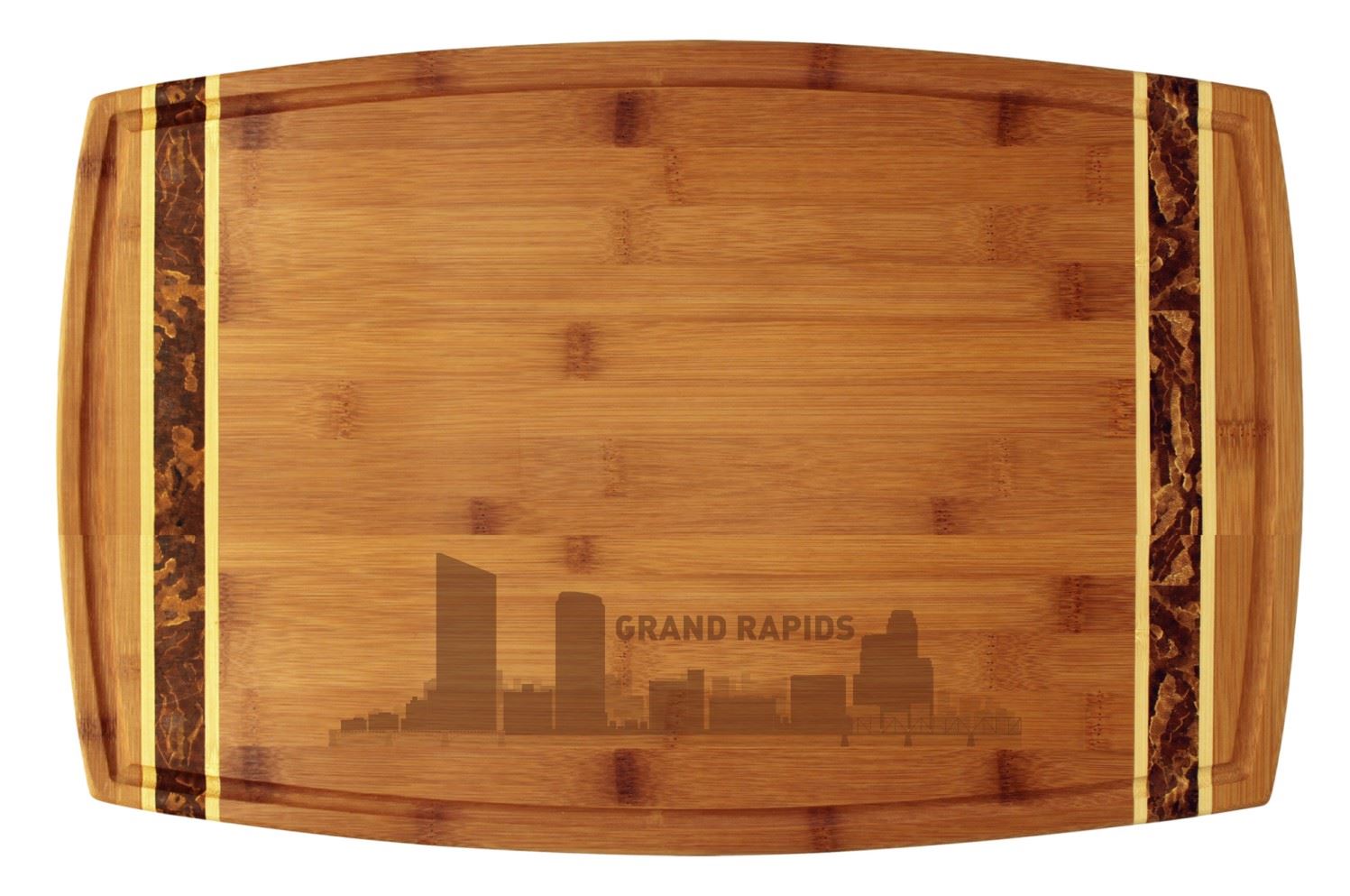 Grand Rapids, Michigan City Skyline Cutting Board