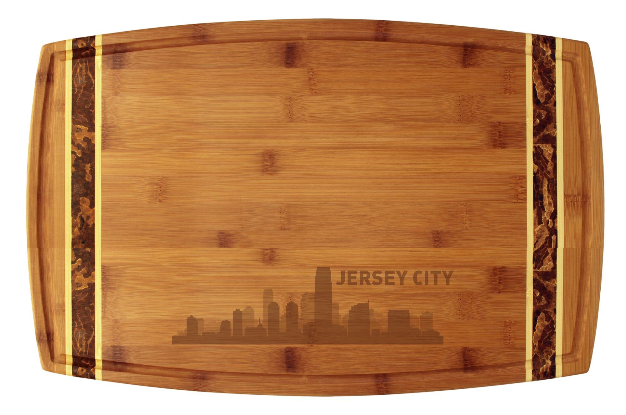 Jersey City, New Jersey City Skyline Cutting Board