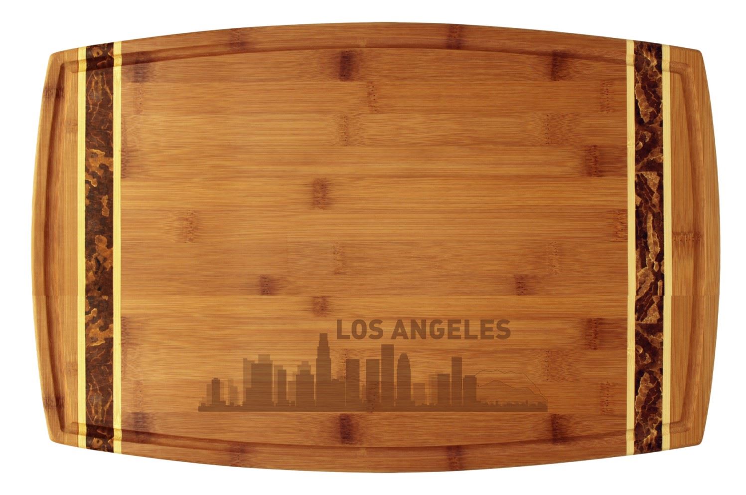Los Angeles, California City Skyline Cutting Board
