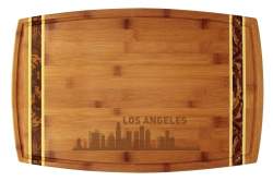 Los Angeles, California City Skyline Cutting Board