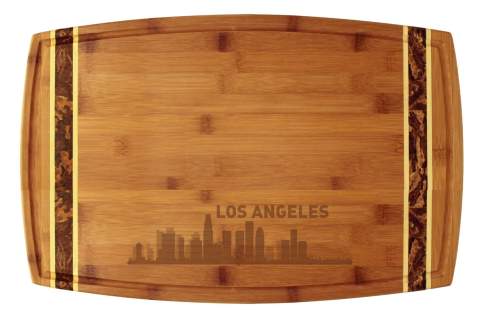 Los Angeles, California City Skyline Cutting Board
