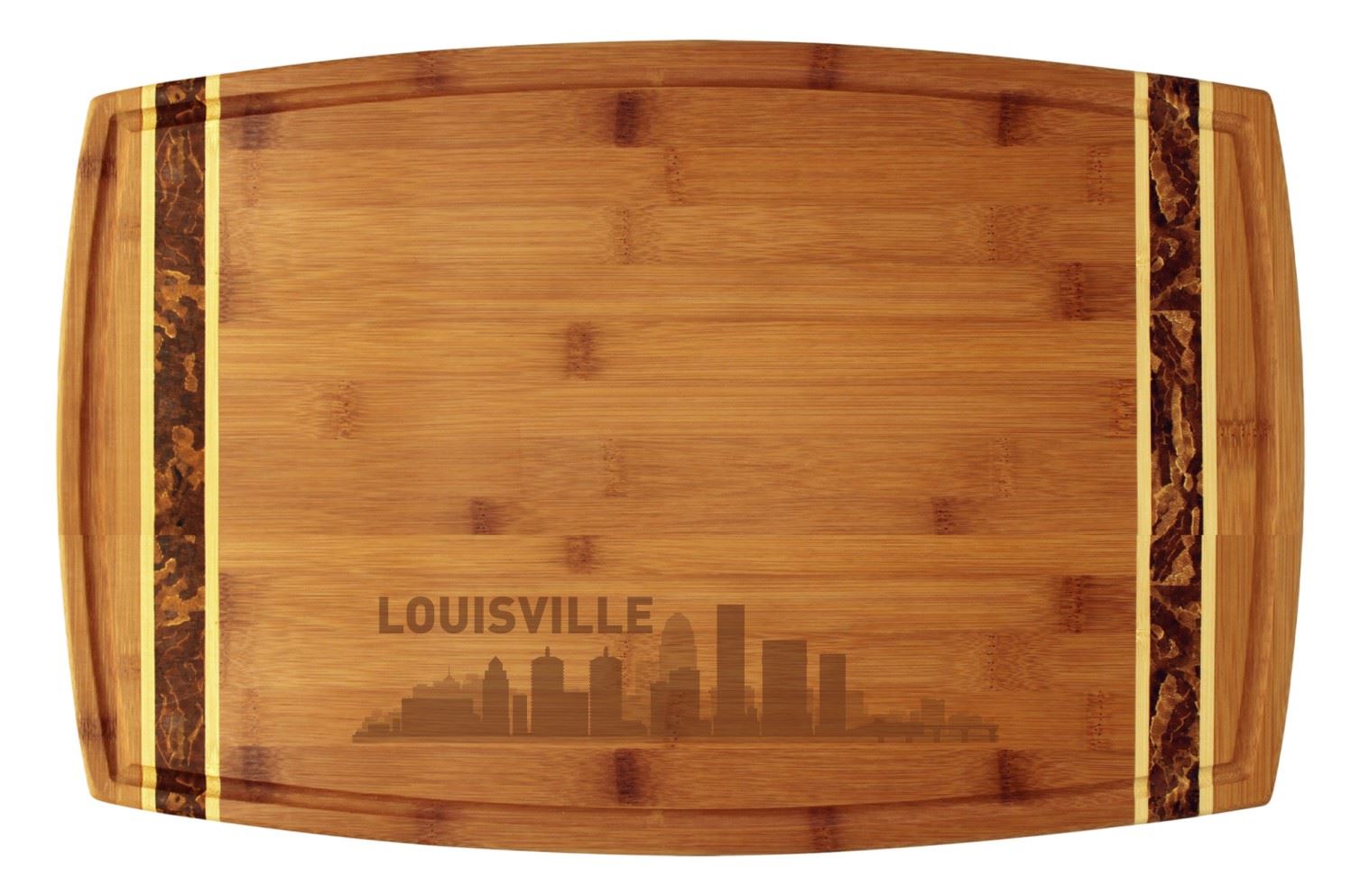Louisville, Kentucky City Skyline Cutting Board