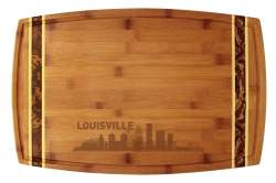 Louisville, Kentucky City Skyline Cutting Board