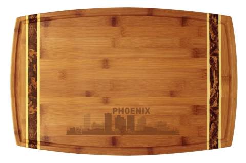 Phoenix, Arizona City Skyline Cutting Board