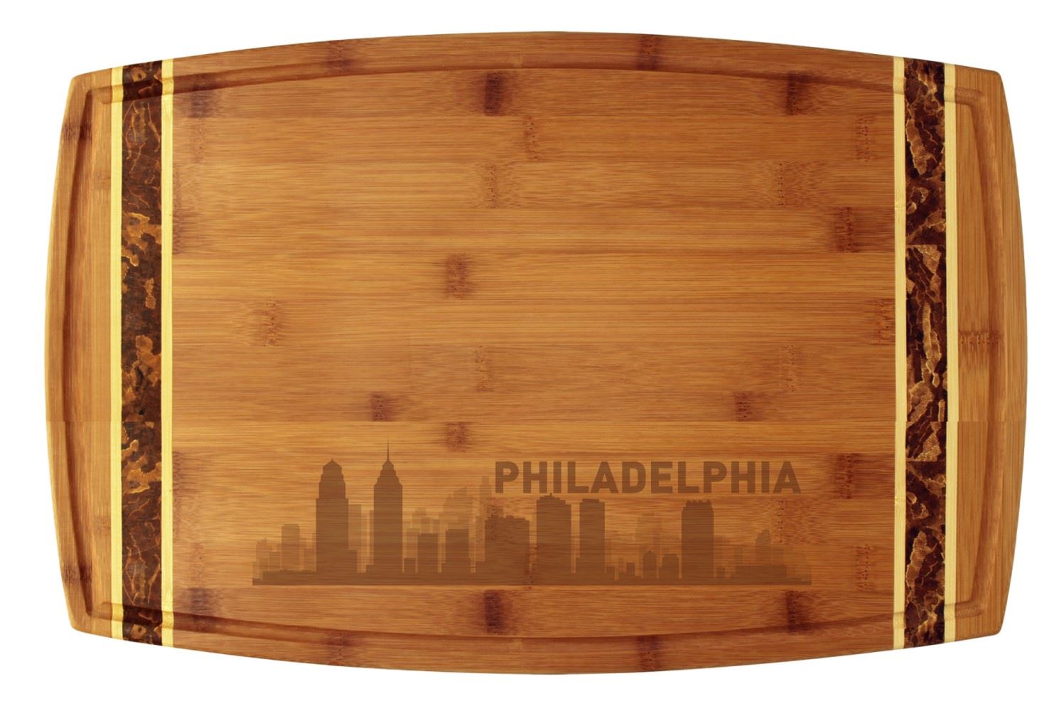 Philadelphia, Pennsylvania City Skyline Cutting Board